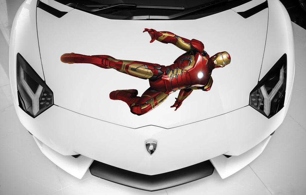 Ironman Full Color Decal, Ironman Full Color Sticker, Ironman wall art cn 147