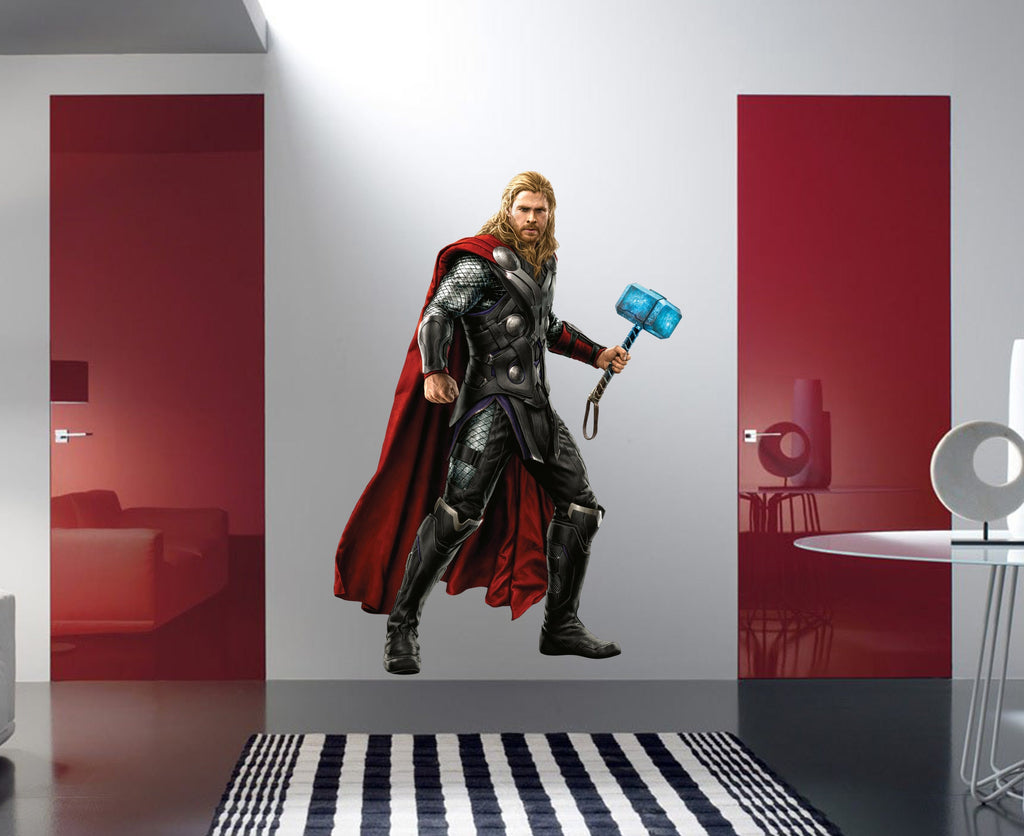 Thor Full Color Decal, Thor Full Color Sticker, Thor wall art cn 148