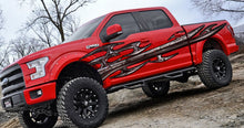 Load image into Gallery viewer, 3D Tribal Ripped Metal Car Vinyl Blade Car wrap Car Vinyl Tribal Car Graphics Side Decals Graphics Vinyl Stickers