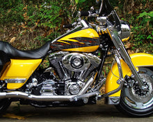 Load image into Gallery viewer, 3D Graphics of a Motorcycle Sticker, Racing Stickers and Decals, Tribal Crotch Rocket Wrap, Weapon Bike Vinyl, Tribal Chopper Graphics