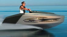 Load image into Gallery viewer, 3D Sword Ripped Metal Vinyl Wrap ,Tattoo Boat Decals, Watercraft Vinyl, Tribal Yacht Vinyl, Ranger Boat Decals and Stickers