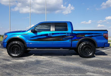 Load image into Gallery viewer, Full color Car side graphics 3D Tribal Car vinyl Blade Car side graphics Racing stripes