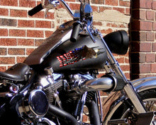 Load image into Gallery viewer, USA Eagle Racing Stickers and Decals, USA Eagle Ripped Metal Motorcycle Vinyl, Dirt Bike Decals, USA flag decal