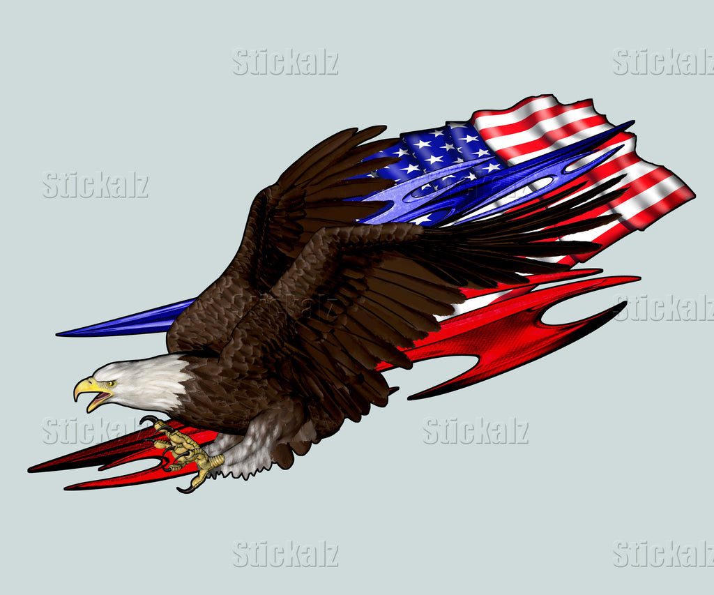 Tribal Patriotic Car street racing graphic US Flag Wrap, American pride Graphics, Stripes Auto Bumper Stickers