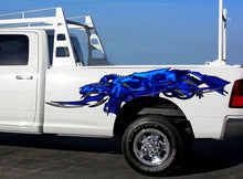 Load image into Gallery viewer, 3D Dragons vinyl side graphics Racing stripes, Full color Car side graphics, , Vinyl Design Dragon Wrap