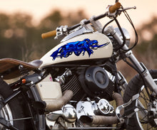 Load image into Gallery viewer, Tribal Dragons Flame Stickers ,Dirt Bike Wrap, Bike Stickers, Racing Decals, Window Decals for Vehicles