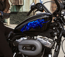 Load image into Gallery viewer, Tribal Dragons Flame Stickers ,Dirt Bike Wrap, Bike Stickers, Racing Decals, Window Decals for Vehicles