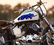 Load image into Gallery viewer, Tribal Dragons Flame Stickers ,Dirt Bike Wrap, Bike Stickers, Racing Decals, Window Decals for Vehicles