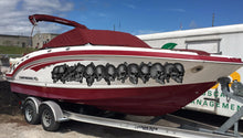 Load image into Gallery viewer, 3D Watercraft Graphic Skull Decal For Boat Ripped Metal-Full Color Speed Tribal Flames Decals Automotive Vinyl Wraps