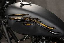 Load image into Gallery viewer, Tribal Chopper Graphics, Chopper Graphic Decal, Tribal Crotch Rocket Wrap, Weapon Bike Vinyl, 3D Graphics of a Motorcycle Sticker