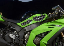Load image into Gallery viewer, 3D Tribal Ripped Metal Racing Bike Vinyl Decal, Sports Stickers ,Dirt Bike Stickers, Motorcycle Stickers and Decals