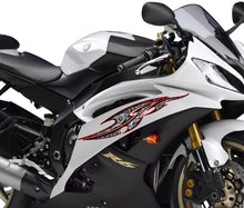 Load image into Gallery viewer, 3D Tribal Ripped Metal Racing Bike Vinyl Decal, Sports Stickers ,Dirt Bike Stickers, Motorcycle Stickers and Decals