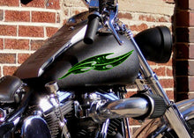 Load image into Gallery viewer, 3D Tribal Ripped Metal Racing Bike Vinyl Decal, Sports Stickers ,Dirt Bike Stickers, Motorcycle Stickers and Decals