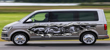 Load image into Gallery viewer, Dragons Ripped Metal Car Decal, Dragon Car Wrap, Pride Wrap Side Decals, Graphics Vinyl Stickers