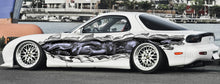 Load image into Gallery viewer, Dragons decals Full color Car side graphics vinyl sticker Dragon wrap Full Color Car Vinyl Design, Tribal Racing Stripes