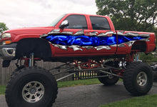 Load image into Gallery viewer, Full color Car side graphics Dragons, Car side Racing stripes Lizard, Tribal Dragon decal, jeep vinyl tribal Creature