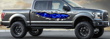 Load image into Gallery viewer, 3D Dragons Ripped Metal Car Vinyl, Full color tribal Dragon, Car Vinyl Graphics Side Decals Creature Car Vinyl Stickers