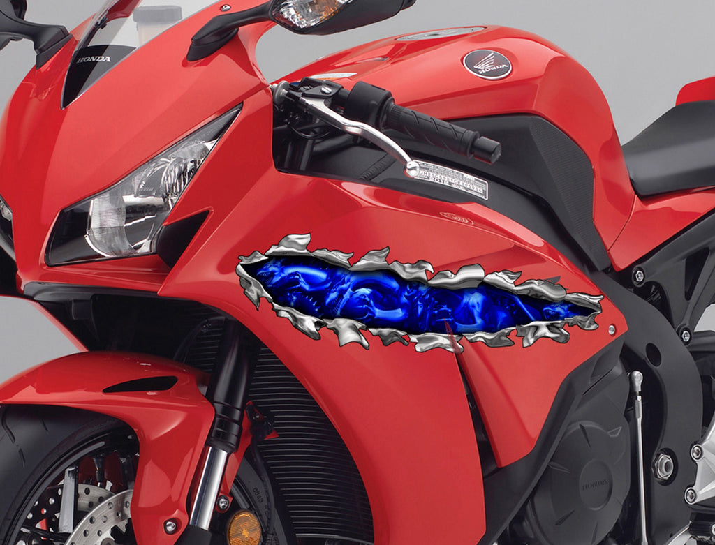 Tribal Dragons Flame Stickers ,Dirt Bike Wrap, Bike Stickers, Racing art and decor, Window Decals for Vehicles