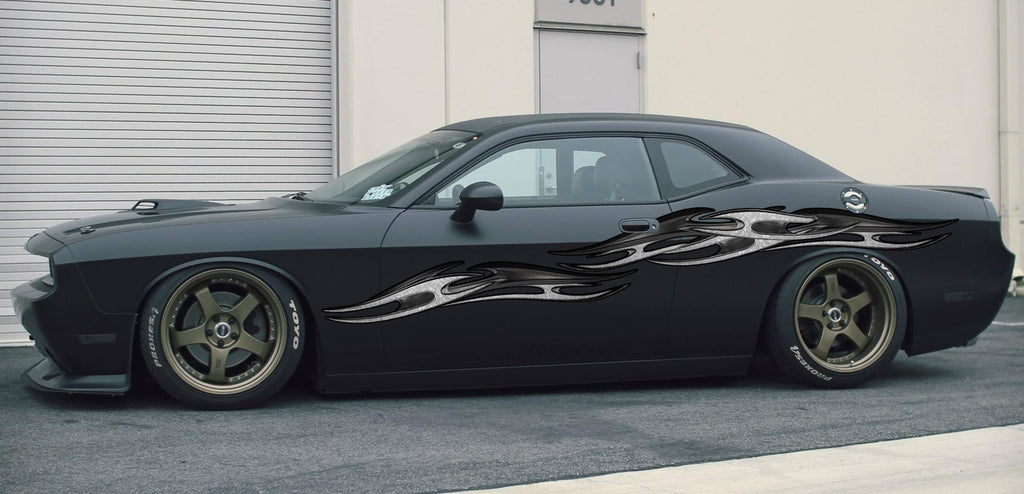 Tribal decal Full color Car side graphics vinyl sticker, Tribal Car wrap Blade, for Trailer, for Trucks, for Pickups