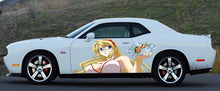 Load image into Gallery viewer, Sexy Anime Girl Car Sticker – Hot Waifu Car Decal for Window, Laptop, Hydro Flask – JDM Anime Bumper Sticker – Otaku Gift Idea