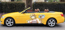 Load image into Gallery viewer, Sexy Anime Girl Car Sticker – Hot Waifu Car Decal for Window, Laptop, Hydro Flask – JDM Anime Bumper Sticker – Otaku Gift Idea