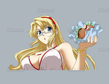 Load image into Gallery viewer, Anime Stickers for Cars, Sexy Anime Girl Car Sticker, Anime Car Vinyl Decal, Manga decal, Japanese Anime Vehicle Livery, Cast Vinyl Wrap