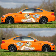 Load image into Gallery viewer, Sexy Anime Girl Car Sticker, Anime Car Vinyl Decal, Anime Car Wrap, One Piece Car Decal, Stickers for Sport Cars, Anime Car Vinyl Decal