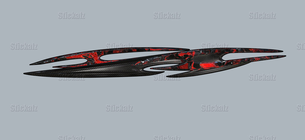 Super crotch rocket wrap, Tribal crotch rocket wrap, Weapon bike vinyl, Chopper graphics decals, Super crotch rocket wrap, Bike side decal