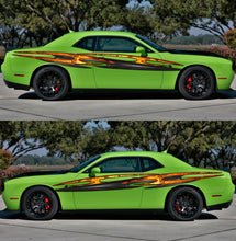 Load image into Gallery viewer, 3D Tribal Car Sticker, Full Color Car Vinyl Design, Super Car Vinyl, Tribal Tattoo Car Sticker, Turbo Car Wrap, Cool Decals for Cars