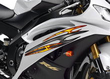Load image into Gallery viewer, Tribal Crotch Rocket Wrap, Weapon Bike Vinyl, Tribal Chopper Graphics, Chopper Graphic Decal, Bike Side Wrap Vinyl Sticker Wrap Sticker