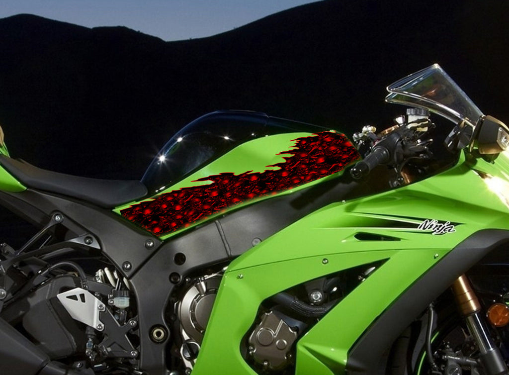 Tribal Dragons Flame Stickers, Bike Decal, Racing and decor, Window Decals for Vehicles Cool stickers for crotch rocket