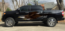 Load image into Gallery viewer, Bald Eagle Street Racing Graphic Decal, 3D Tribal Car Wrap, Patriotic Racing Stripes Car Vinyl, Full Color American Pride Sticker