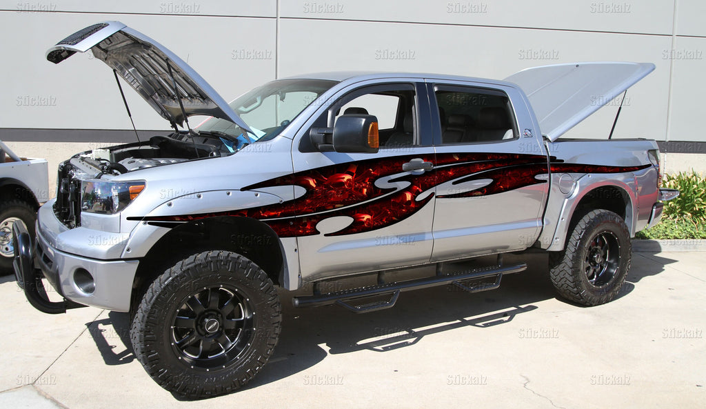 3D Car Graphic Skull Decal, Car Wrap Ripped Metal Full Color, Car Vinyl Design Skull Car Wrap, 3D car Vinyl, Car wrap Design, Full car Wraps