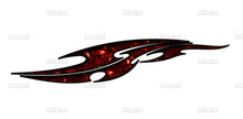 Load image into Gallery viewer, 3D Watercraft Graphic Skull Boat Wrap Ripped Metal Full Color Speed Boat Vinyl Design Skull Yacht Wrap graphics Sticker