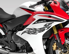 Load image into Gallery viewer, 3D Sword Racing Bike Vinyl Decal, Motorcycle Stickers and Decals, Tribal Pride Sport Bike Vinyl Design, Sport Bike Decal