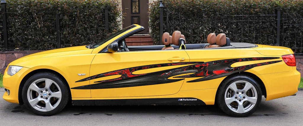 3D Tribal Car Wrap Decal, Weapon Ripped Metal Car Vinyl, Auto Vinyl Decal, Great 3D Car Decal, Car Graphics, Car Wrap Design, Full Car Wrap