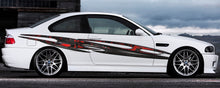 Load image into Gallery viewer, Tribal Street Racing Graphic, Large Decals, for Cars Vinyl Decal, Stickers for Sport Cars, One part mirrored, Car Wrap Vinyl Graphics