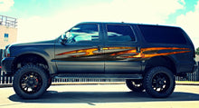 Load image into Gallery viewer, Tribal street racing graphic, Car vinyl design, Truck side graphics, 3D car vinyl, Decals for cars, Car sticker, One part mirrored