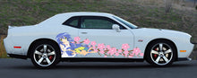 Load image into Gallery viewer, Japanese Anime Vehicle Livery, ANIME, Manga, Car Livery Graphics, Large Size Color Anime Car Decals, Cast Vinyl Wrap, Racing car decal