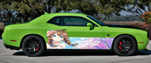 Load image into Gallery viewer, ANIME, Manga, Anime Car Stickers, Japanese Car Decals, Anime Girl Tattoo Car, Sticker Sport Car, Cast Vinyl Wrap, Large Vehicle Graphics