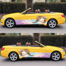 Load image into Gallery viewer, ANIME, Manga, Anime Car Stickers, Japanese Car Decals, Anime Girl Tattoo Car, Sticker Sport Car, Cast Vinyl Wrap, Large Vehicle Graphics