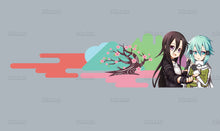 Load image into Gallery viewer, Anime Car Stickers, Manga decal, Japanese Livery, Sakura car sticker, Large car livery, Anime Girl Tattoo Car, Japan Character Side Car Wrap