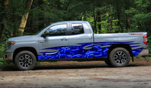 Load image into Gallery viewer, Car wrap vinyl graphics, Dragons decal for car, Car side vinyl decal, Full color car decal Dragon ripped metal car vinyl, Auto vinyl decal