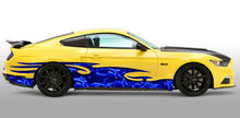 Load image into Gallery viewer, Dragons Pride Car Vinyl, Cool Decals for Cars, Dragons Car Wrap, Dragons Ripped Metal Car Vinyl, Car Vinyl, Full Color Car Side Graphics