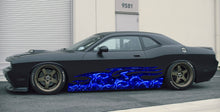 Load image into Gallery viewer, Dragons Pride Car Vinyl, Cool Decals for Cars, Dragons Car Wrap, Dragons Ripped Metal Car Vinyl, Car Vinyl, Full Color Car Side Graphics