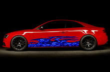Load image into Gallery viewer, Dragons Pride Car Vinyl, Cool Decals for Cars, Dragons Car Wrap, Dragons Ripped Metal Car Vinyl, Car Vinyl, Full Color Car Side Graphics