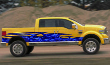 Load image into Gallery viewer, Car wrap vinyl graphics, Dragons decal for car, Car side vinyl decal, Full color car decal Dragon ripped metal car vinyl, Auto vinyl decal