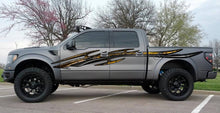 Load image into Gallery viewer, Car wrap design, Sword Car side auto vinyl decal, Tribal street racing graphic, Full color tribal sticker, Truck side graphics, 3D car vinyl