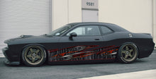 Load image into Gallery viewer, 3D Tribal Street Racing Car Side Design, Tribal Car Vinyl Decal, Tribal Full Color Car Side Graphics, Tribal Car Side Sticker