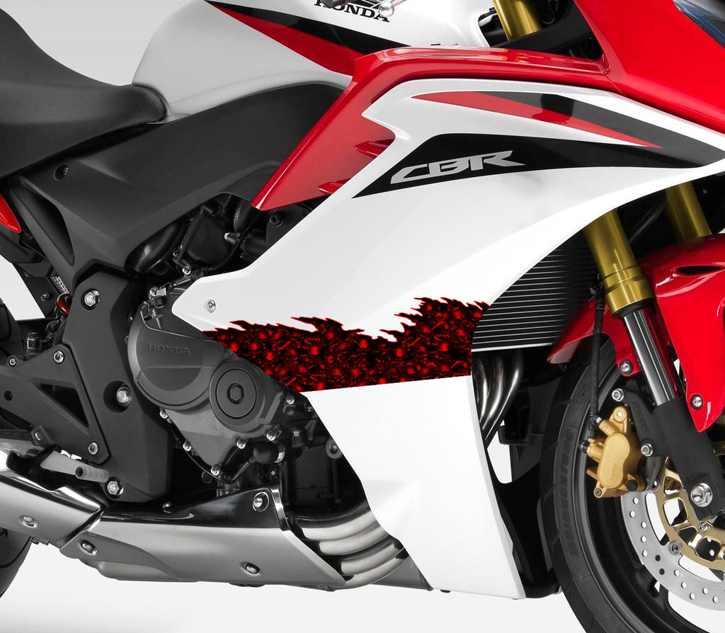 Scull Motorcycle Stickers, Chopper wrap design, Sculls Chopper Vinyl Decal, Full Color Crotch Rocket Graphics, Sculls Bike Sticker Graphics